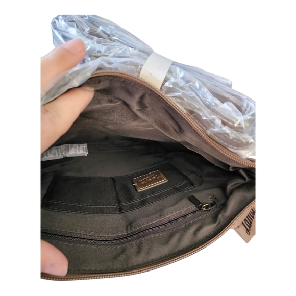 Trenditions Tony Lama Open Face Genuine Cow Hide Crossbody Bag - Picture 4 of 4